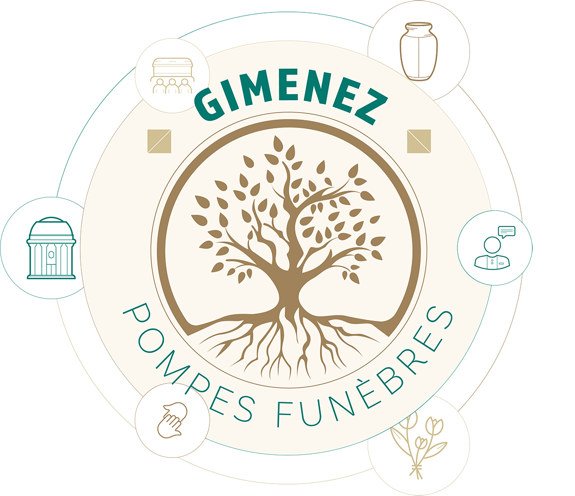 pompes funèbres gimenez illustration logo pictos 3